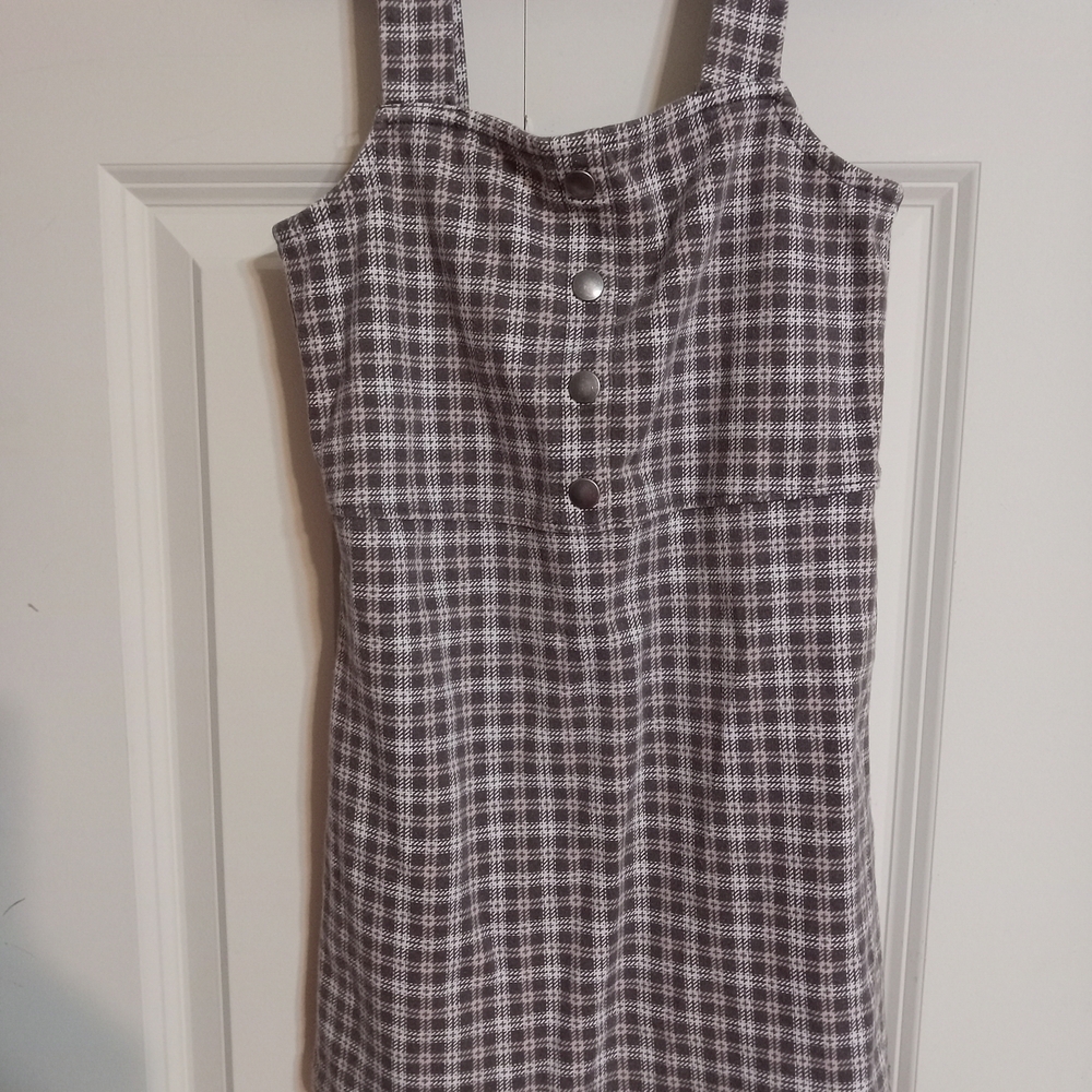 OshKosh B'gosh Brown and Cream Patterned Dress